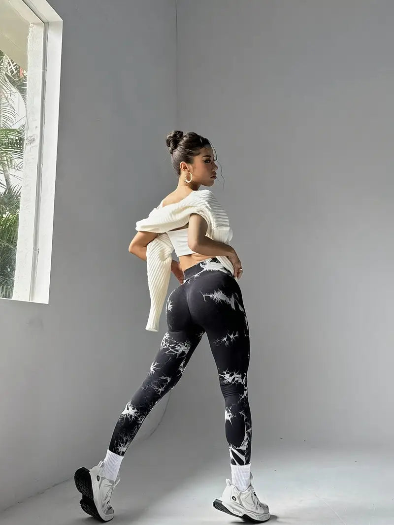 Дамски клин с висока талия и безшевен дизайн